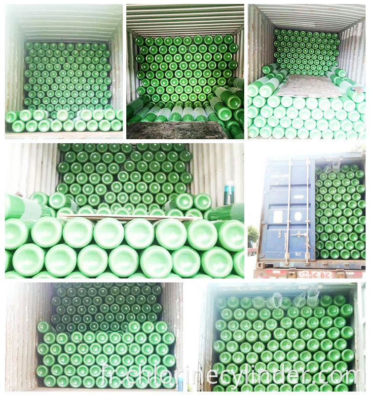 Brand Minsheng 40L Exportation du cylindre de gaz d'oxygène médical vers l'Indonésie